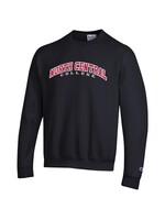 Champion Champion Powerblend Fleece Crew w/wool felt applique Black