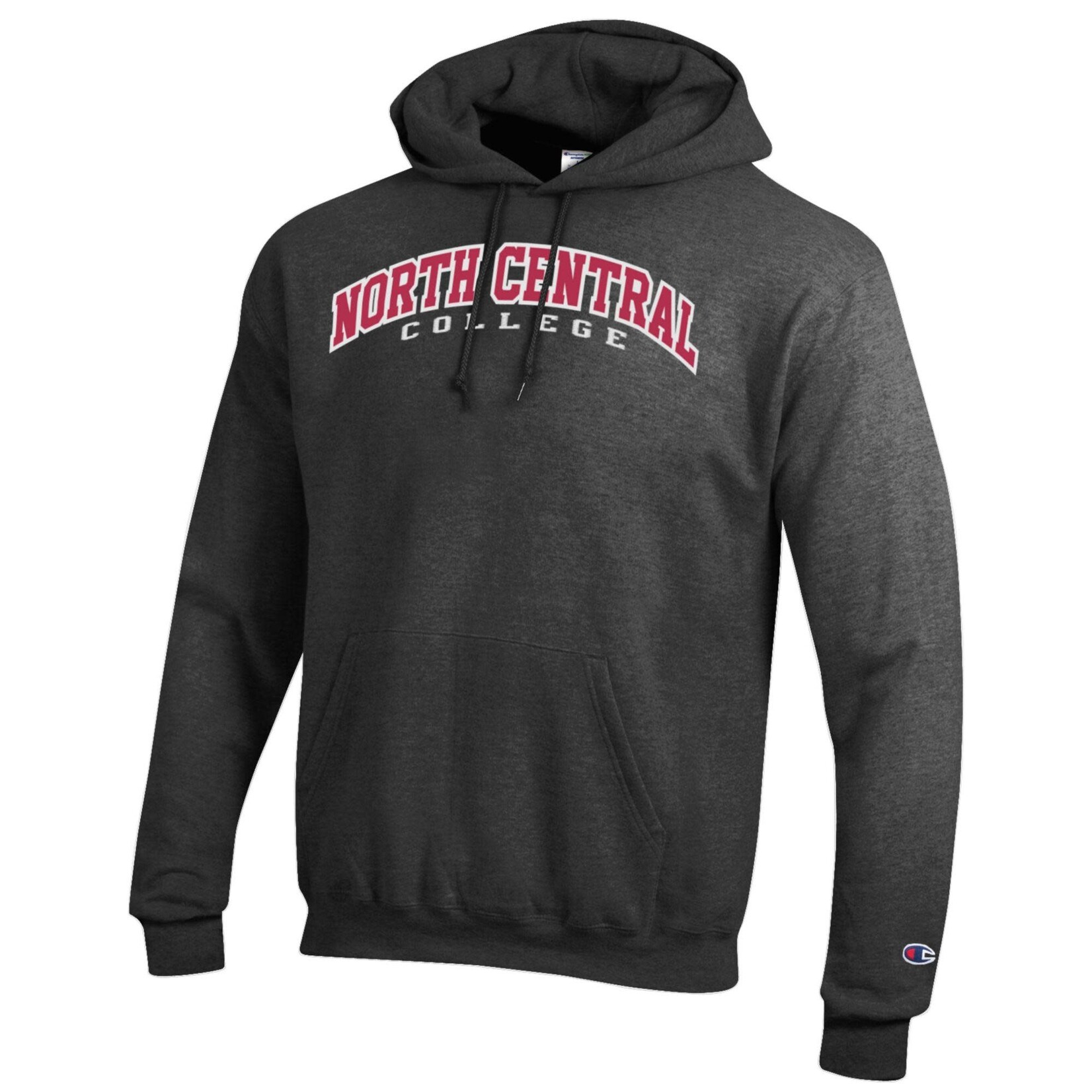 Champion Champion Powerblend w/wool felt applique Hoodie Granite Heather