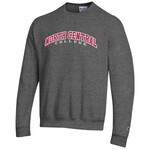 Champion Champion Powerblend w/wool felt applique Crew  Granite Heather