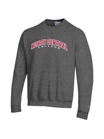 Champion Champion Powerblend w/wool felt applique Crew  Granite Heather