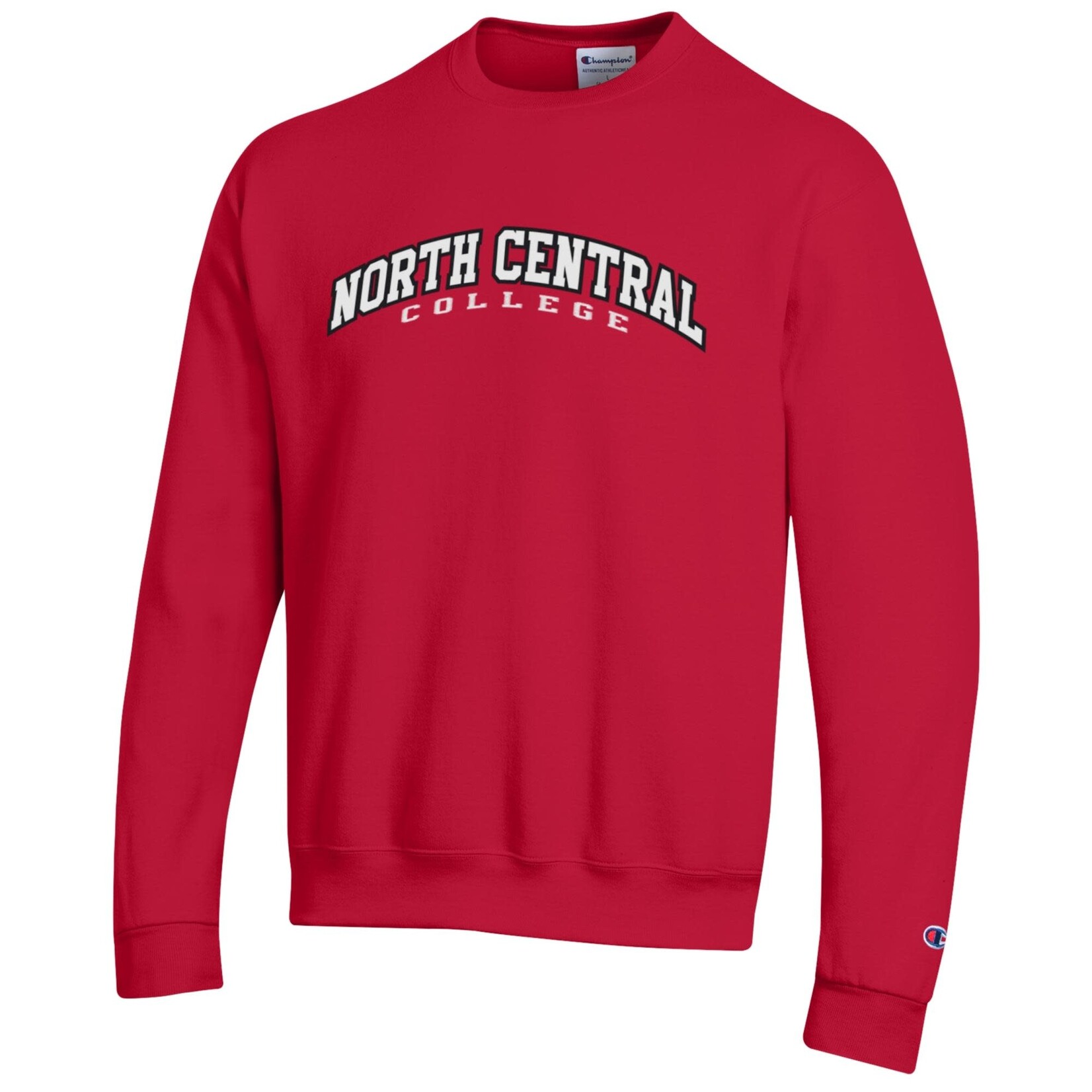 Champion Champion Powerblend w/wool felt applique Crew  Scarlet