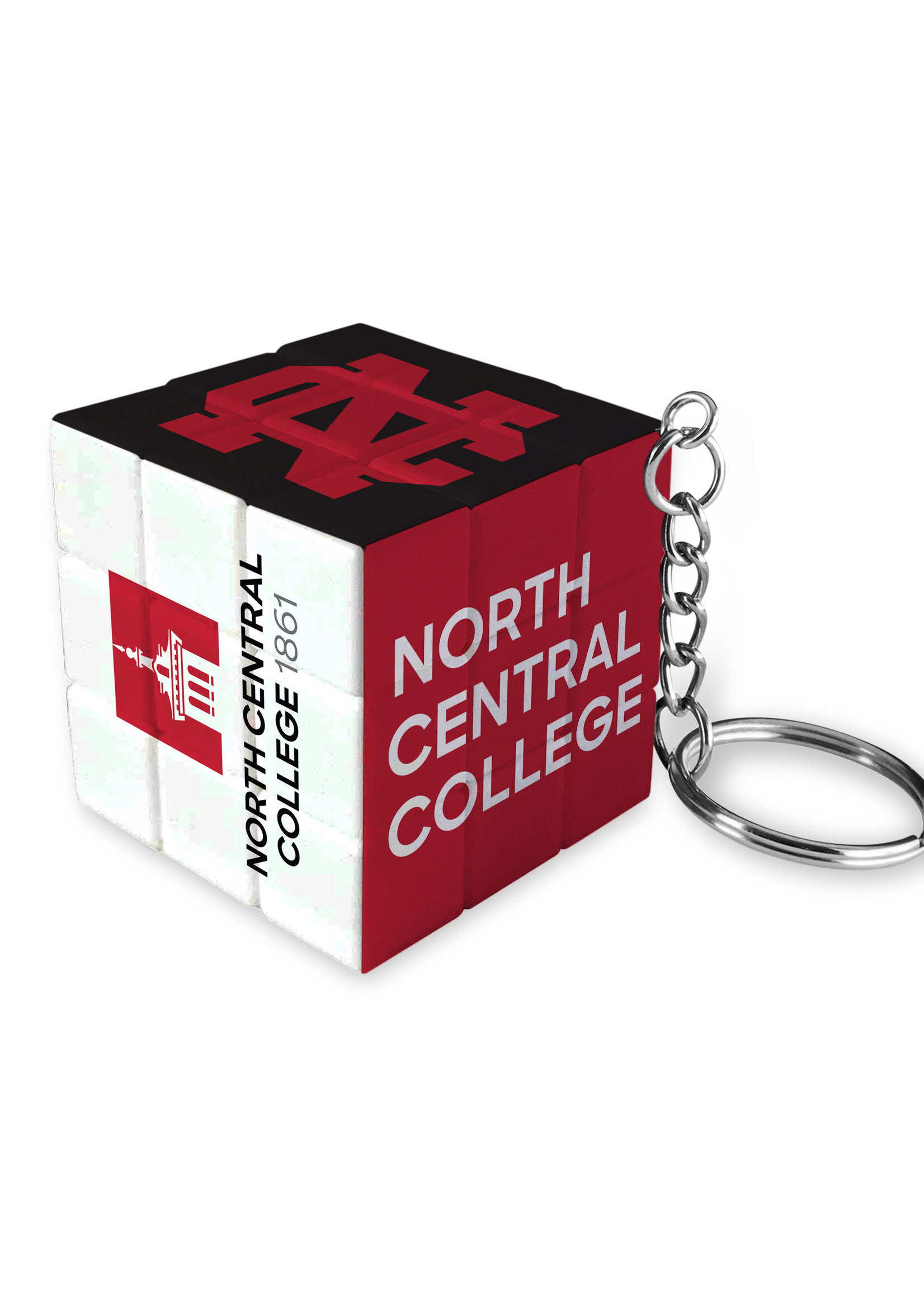 Jardine Associates NCC Rubiks Cube Key Tag