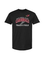 College House Name Drop Shirt in black  - Track and Field