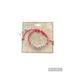 Jardine Associates Box Braid  Bracelet w/ words for NCC