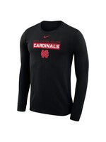 Nike Nike Legend Long Sleeve Tee w/ Cardinals - Black