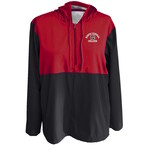 Summit Summit  1/4 Zip Rain Jacket red w/black