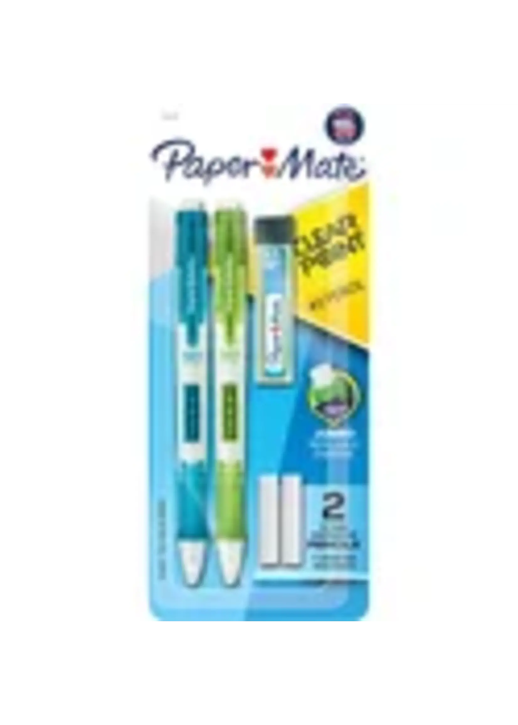 Papermate Paper Mate Mechanical Pencil Clear Point 2- Pk 0.7mm