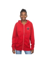 Zoozatz ZooZatz F24 Full Zip Fleece Hoodie - Red