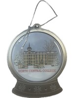 R.F.S.J. NCC Pewter Globe Ornament