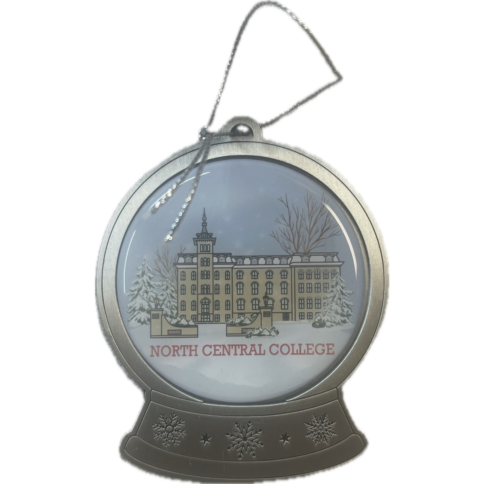 R.F.S.J. NCC Pewter Globe Ornament