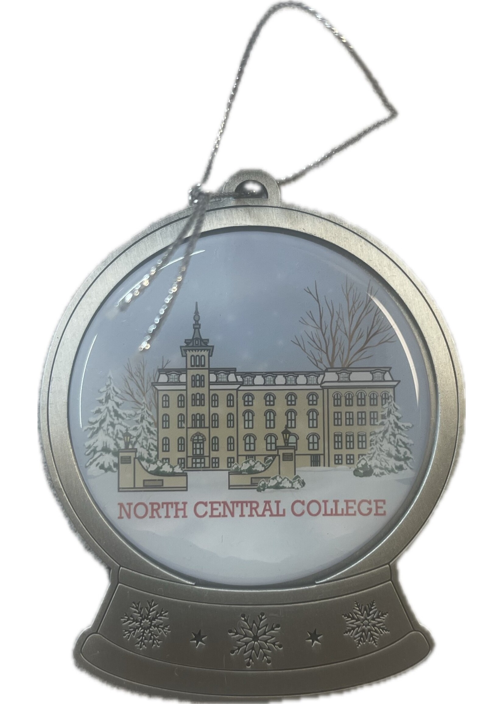 R.F.S.J. NCC Pewter Globe Ornament