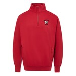 MV Sports Fundamental Fleece 1/4 Zip 20315 by MV Sport Crimson F24 w/ pockets