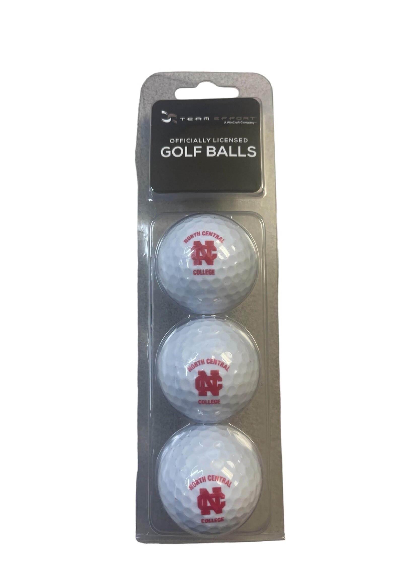 Wincraft North Central College 3pc golf ball set