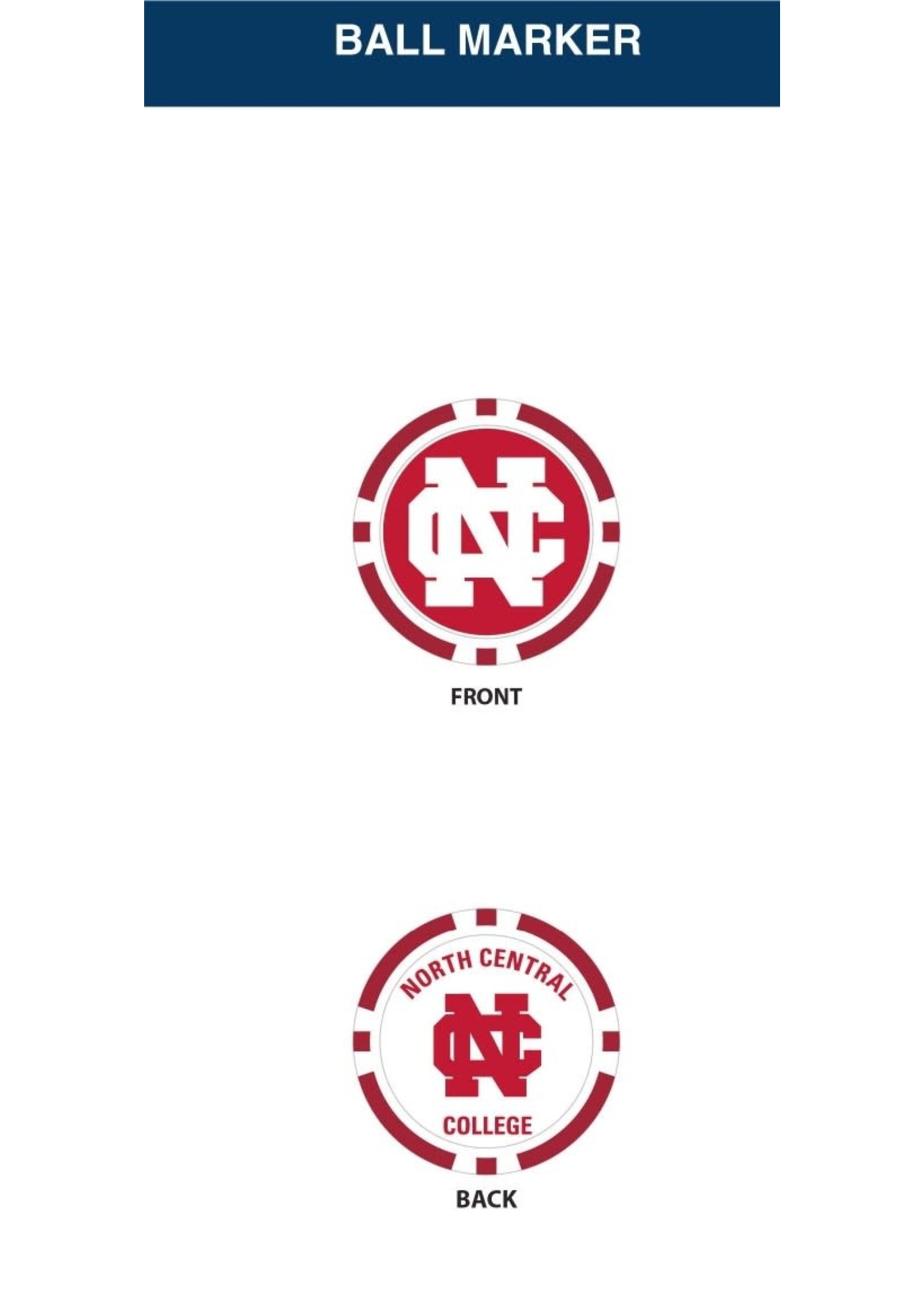 Wincraft North Central College Golf Ball Marker Set