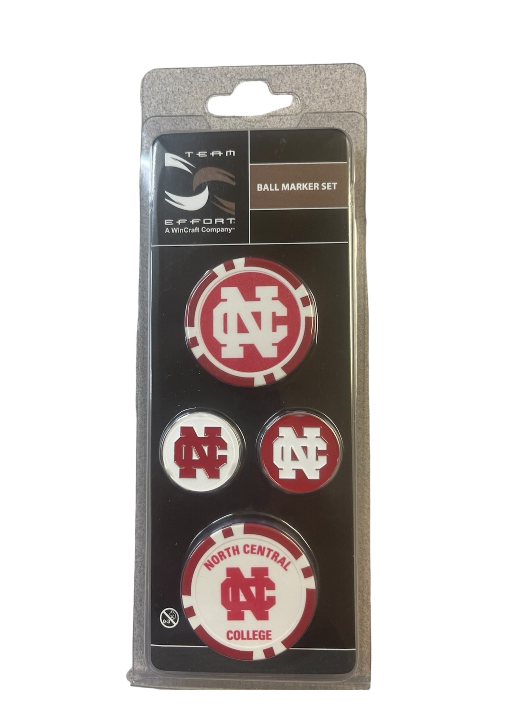 Wincraft North Central College Golf Ball Marker Set