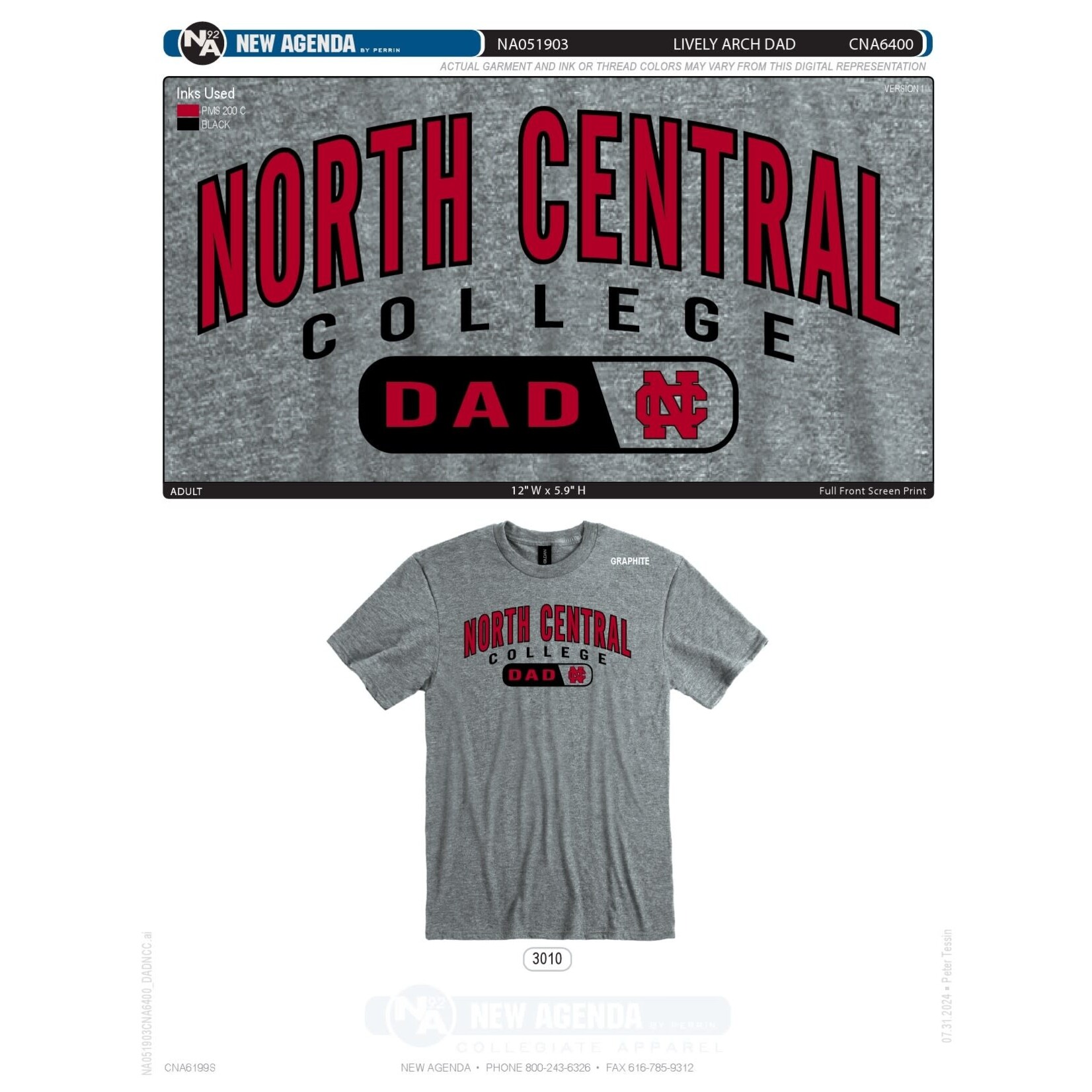 New Agenda New Agenda Dad Tee