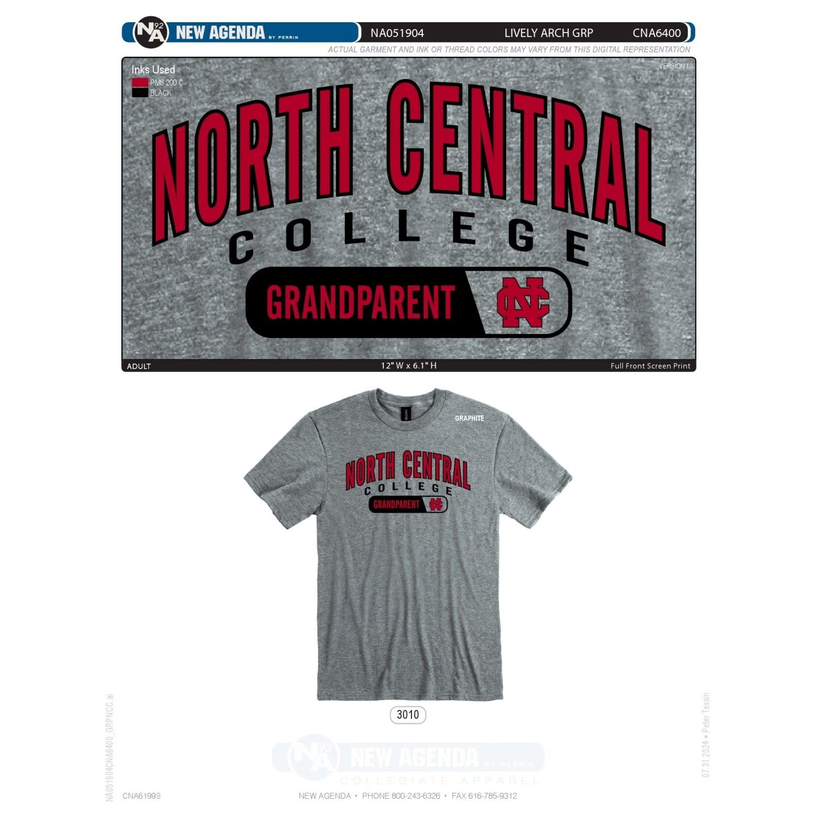New Agenda New Agenda Grandparent Tee