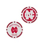 Wincraft North Central College Golf poker chip ball marker