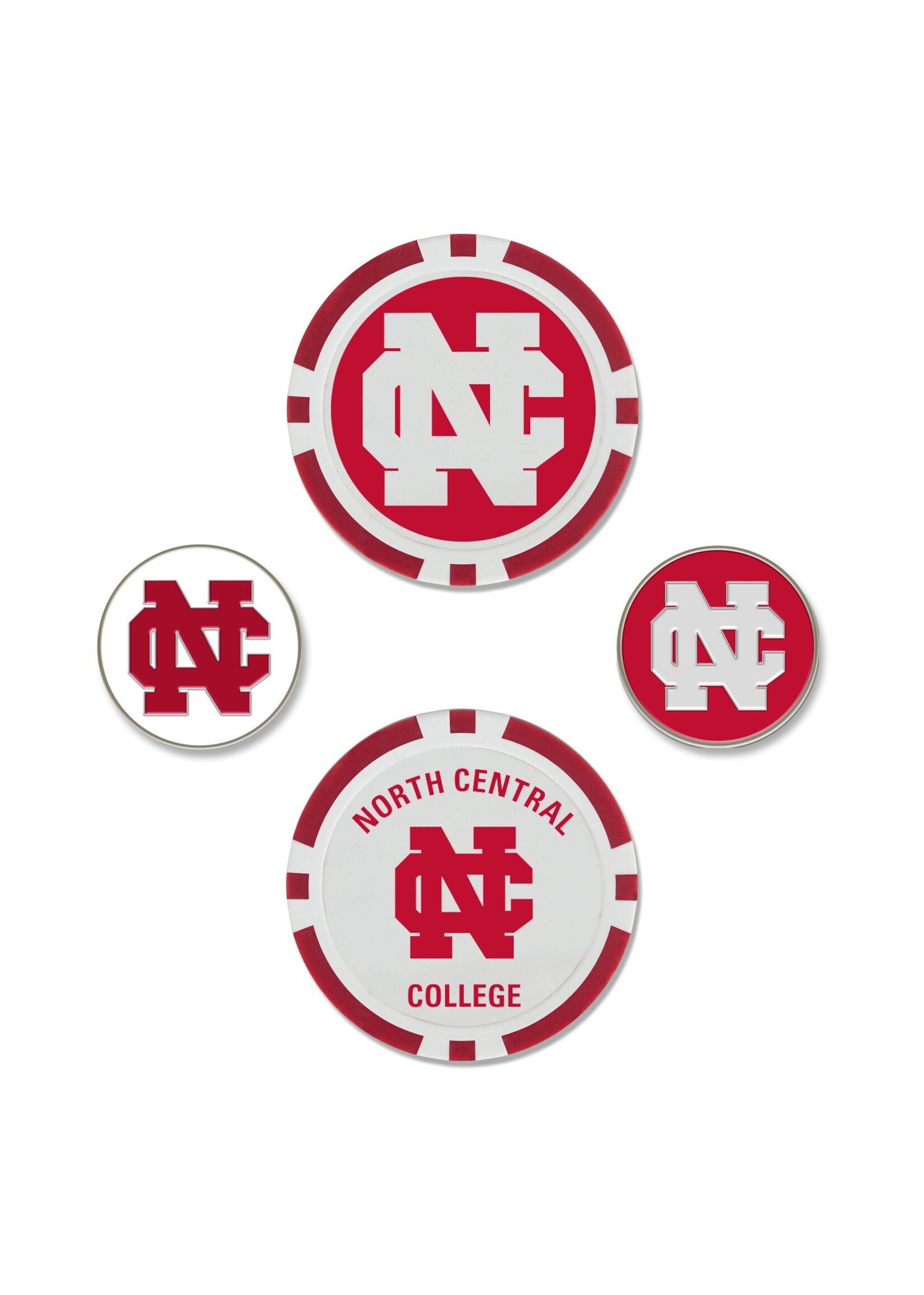 Wincraft North Central College Golf Ball Marker Set