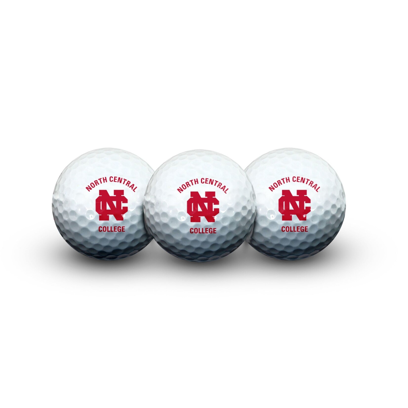 Wincraft North Central College 3pc golf ball set