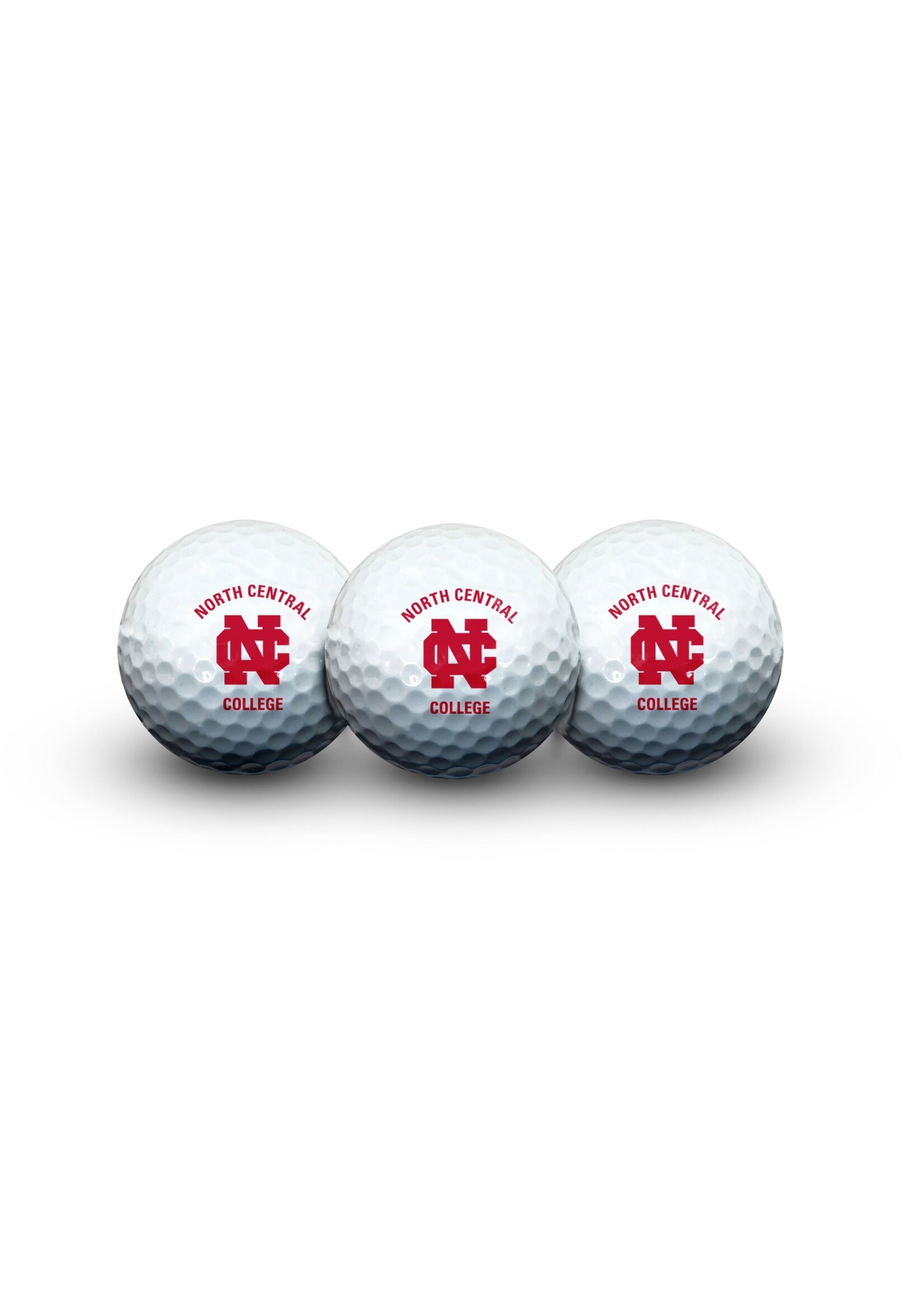 Wincraft North Central College 3pc golf ball set
