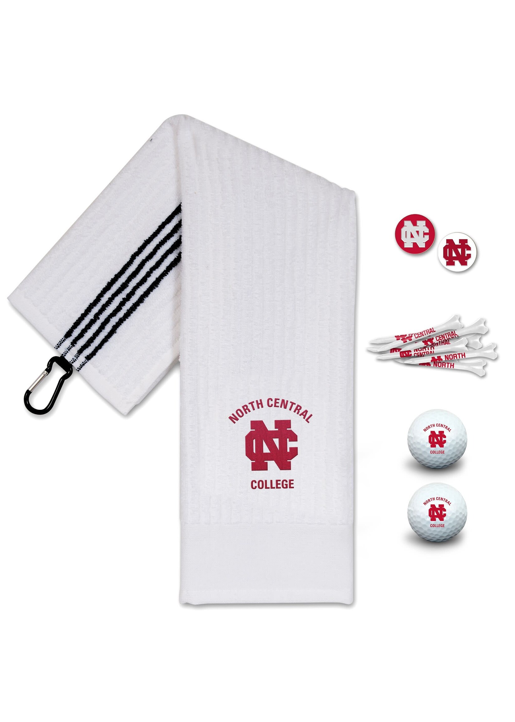 Wincraft North Central College Golf Gift Set