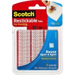 Scotch Scotch Removable Mounting Squares 18pk