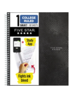 Five Star Five Star Graphics Wirebound Notebook Asst 8.5x11in 80Sht 1 Subject