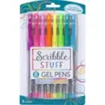 Board Dudes Board Dudes Scribble Stuff Gel Pen Asst 8Pk BP Rainbow Swirl
