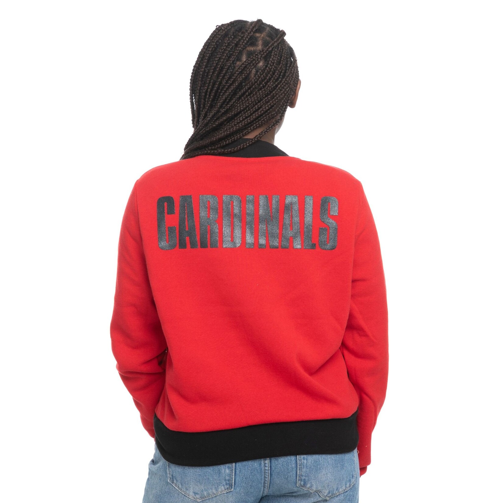 Zoozatz ZooZatz F24 Fleece Bomber Jacket Red