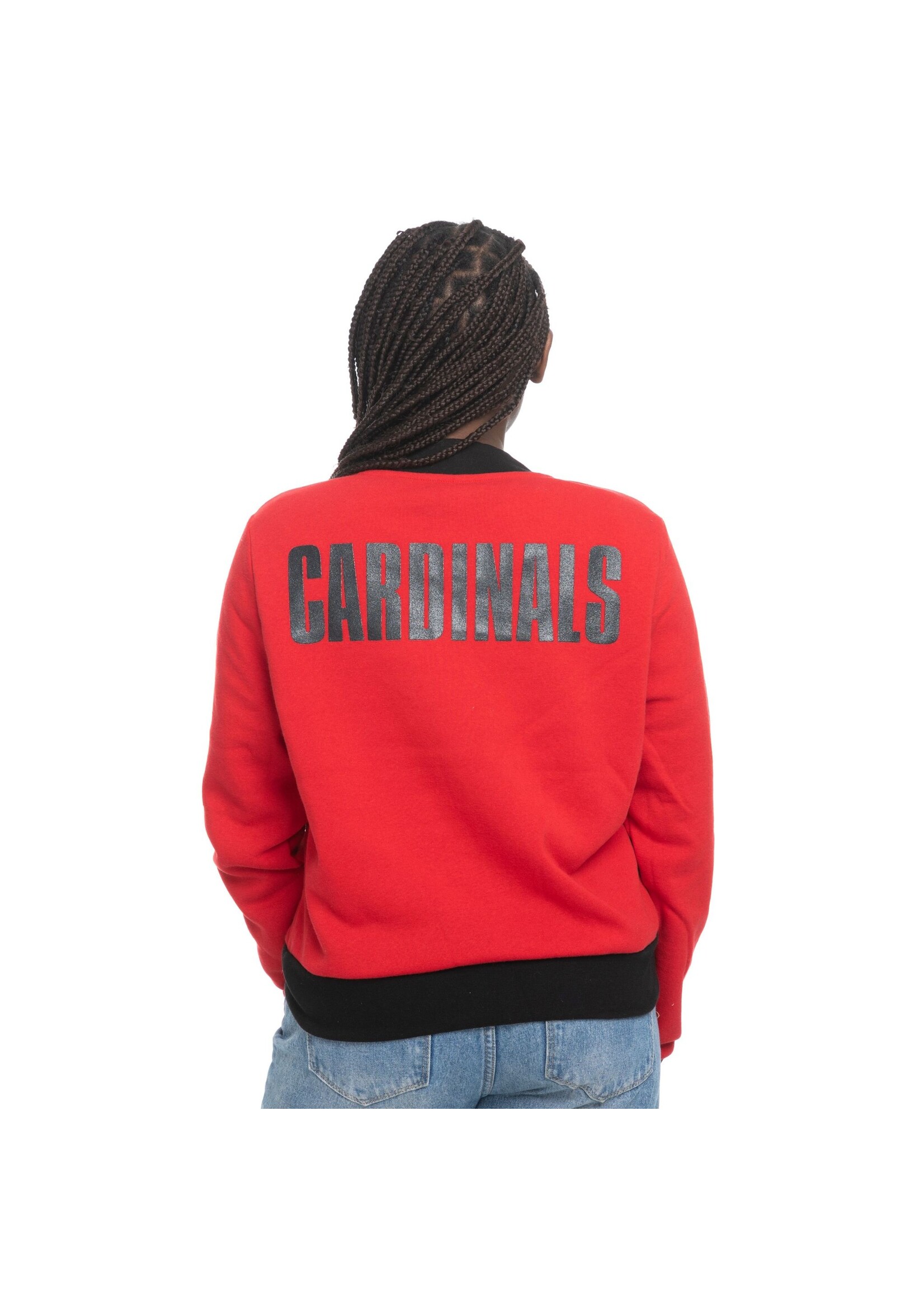 Zoozatz ZooZatz F24 Fleece Bomber Jacket Red