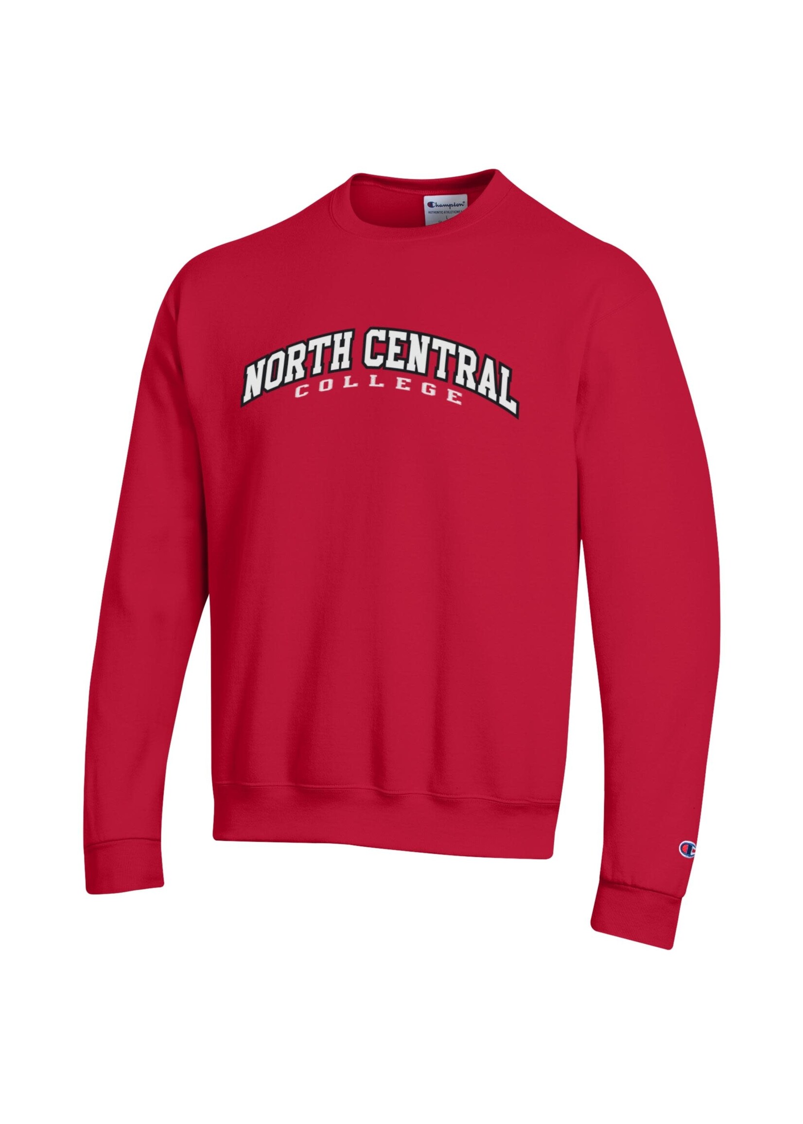 Champion Champion Powerblend w/wool felt applique Crew  Scarlet