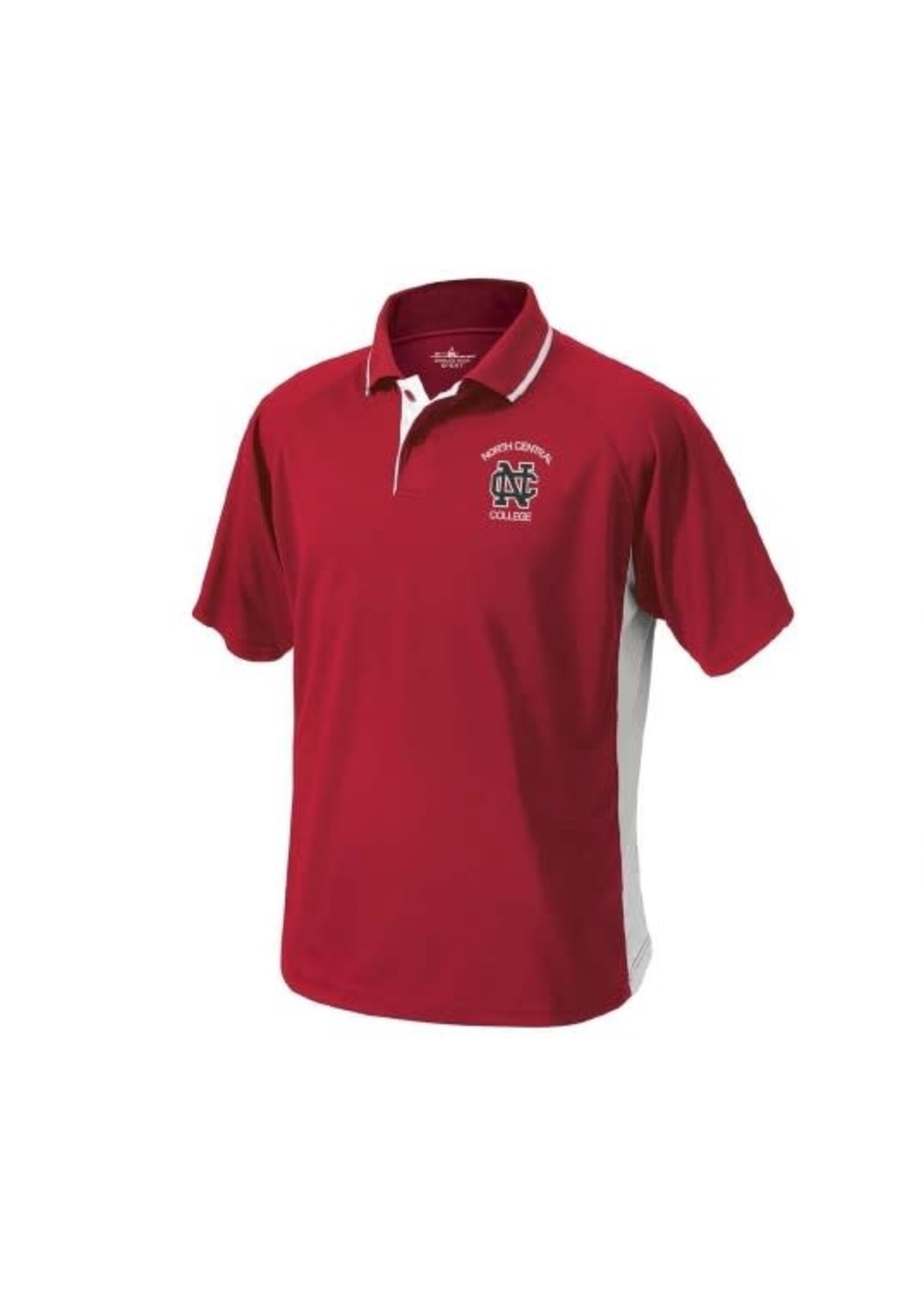 Charles River M's Color Blocked Wicking Polo