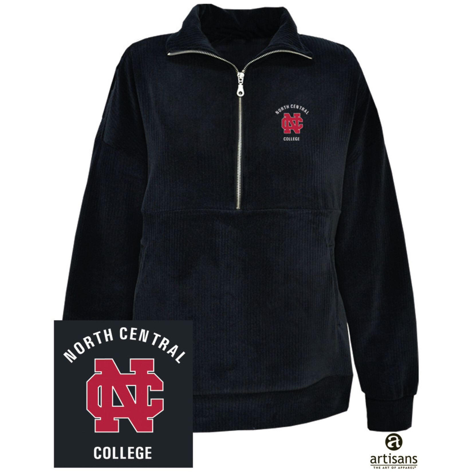 Artisans Artisans Carly Corded 1/2 Zip