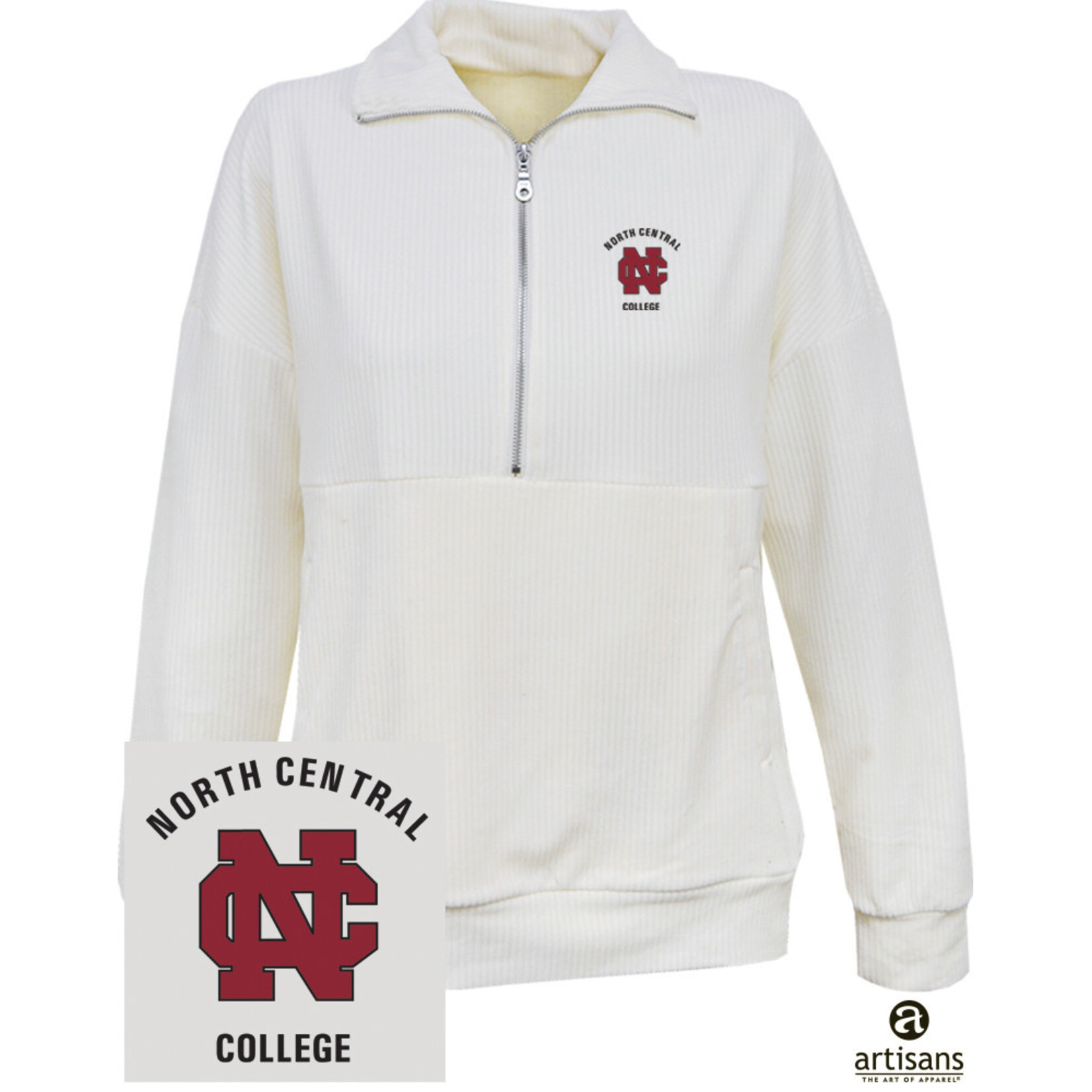 Artisans Artisans Carly Corded 1/2 Zip