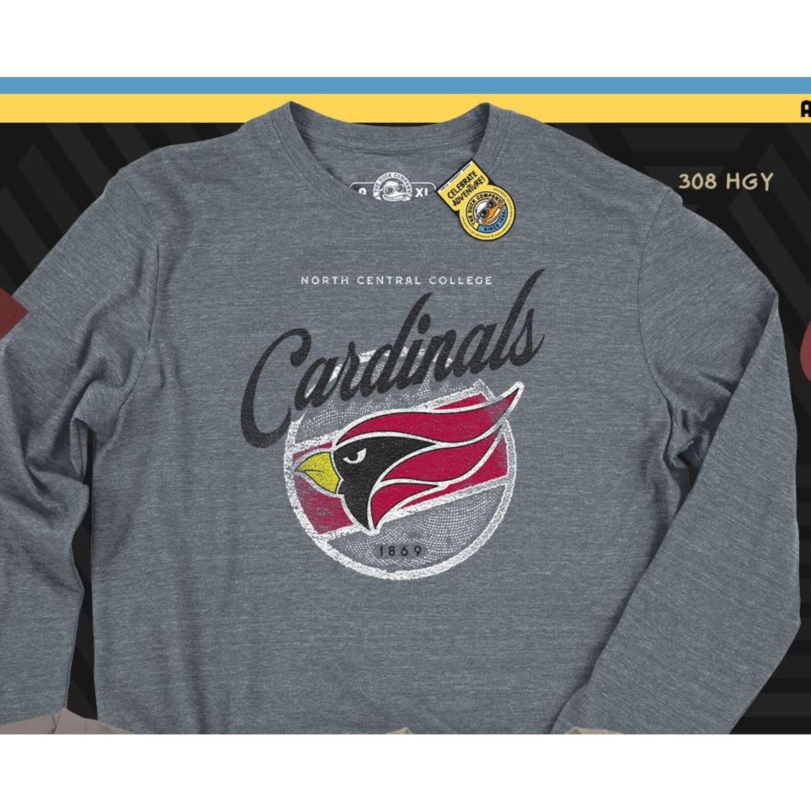 Duck Company Duck Company Strikethrough F24 Long  Sleeve Tee