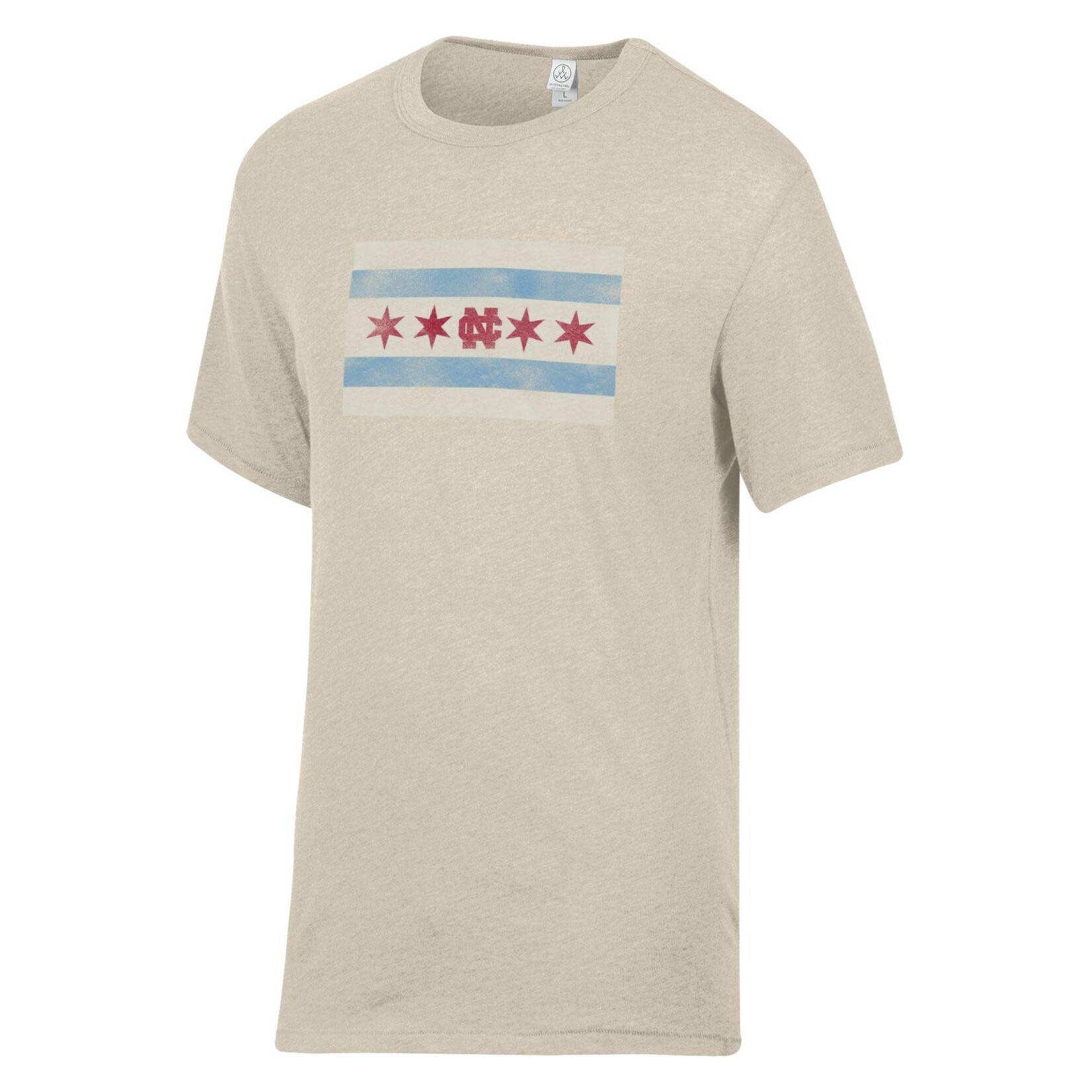 Alternative The Keeper NC Flag design Oatmeal
