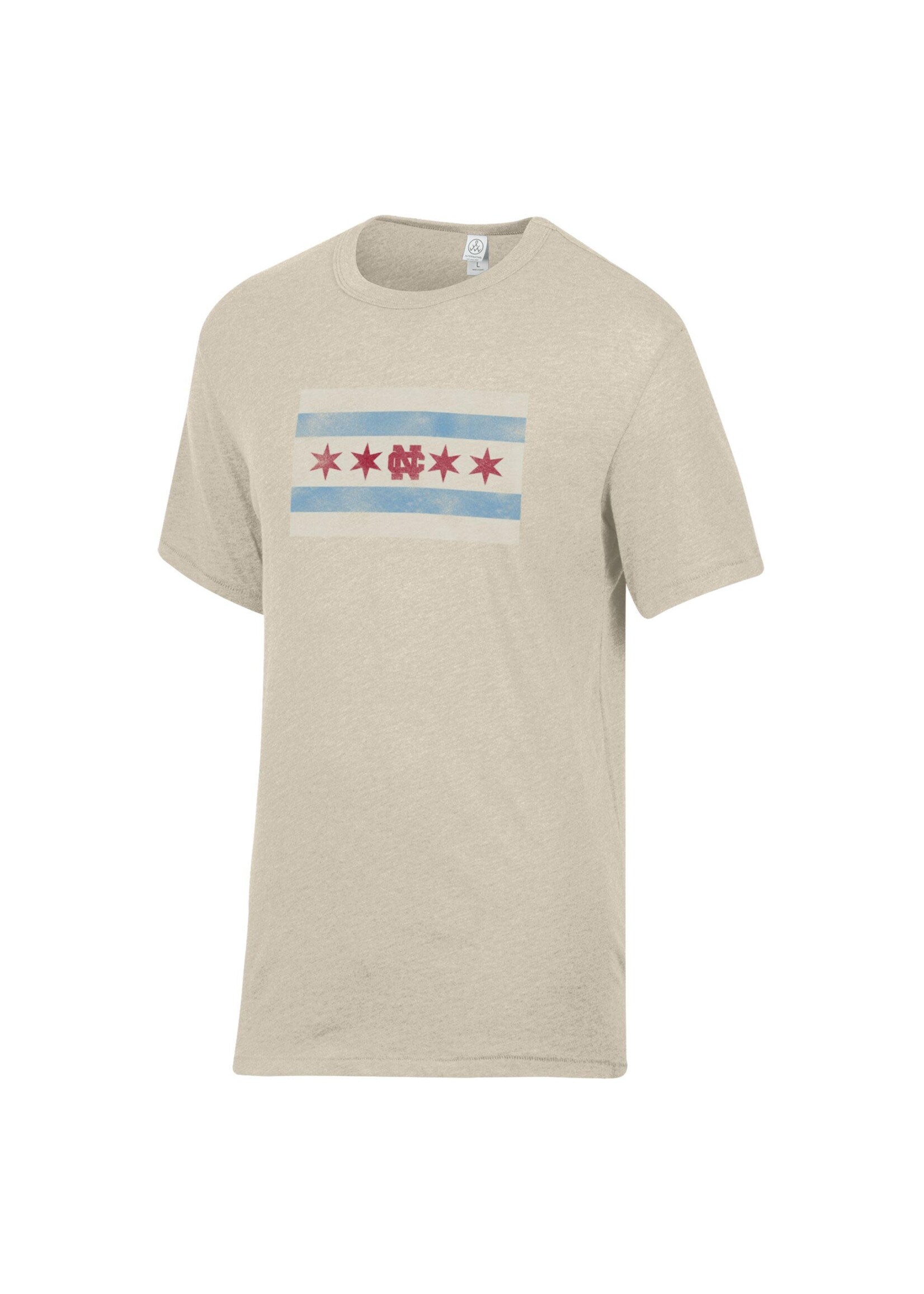 Alternative The Keeper NC Flag design Oatmeal