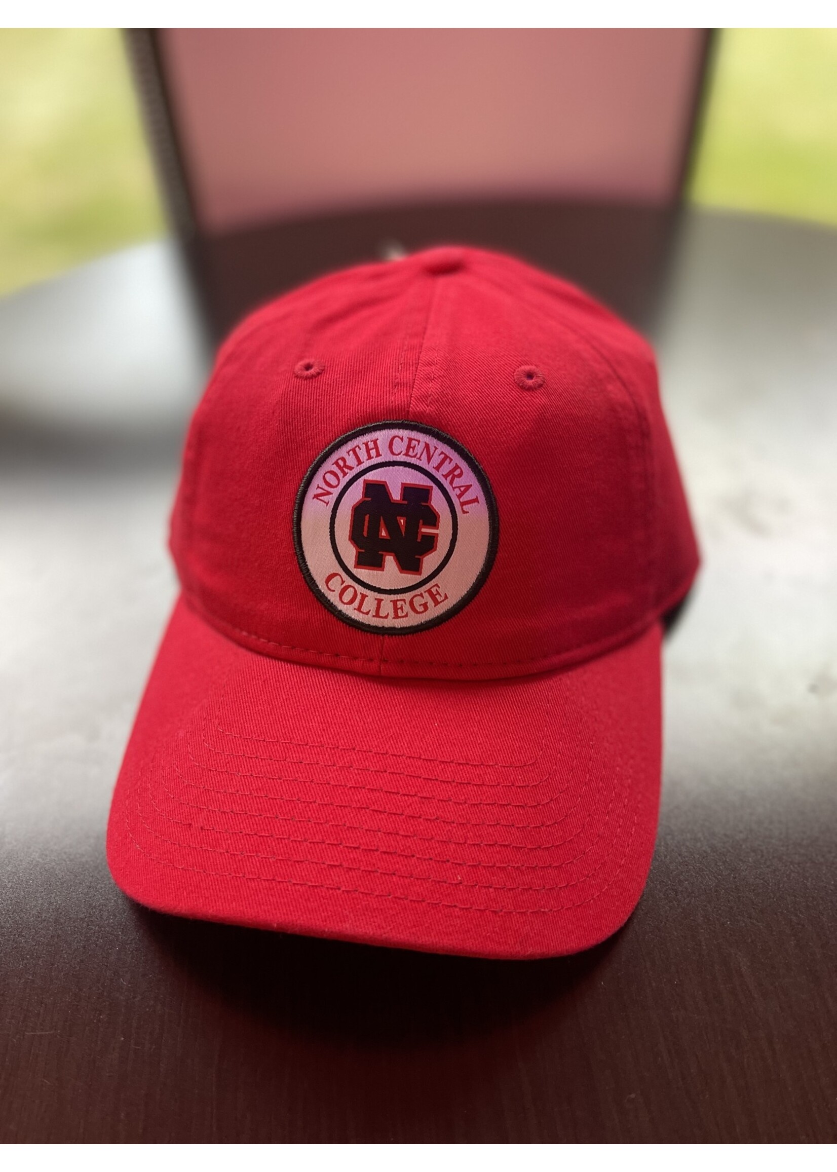 The Game The Game Red Hat w/ round patch  G19-V0000569