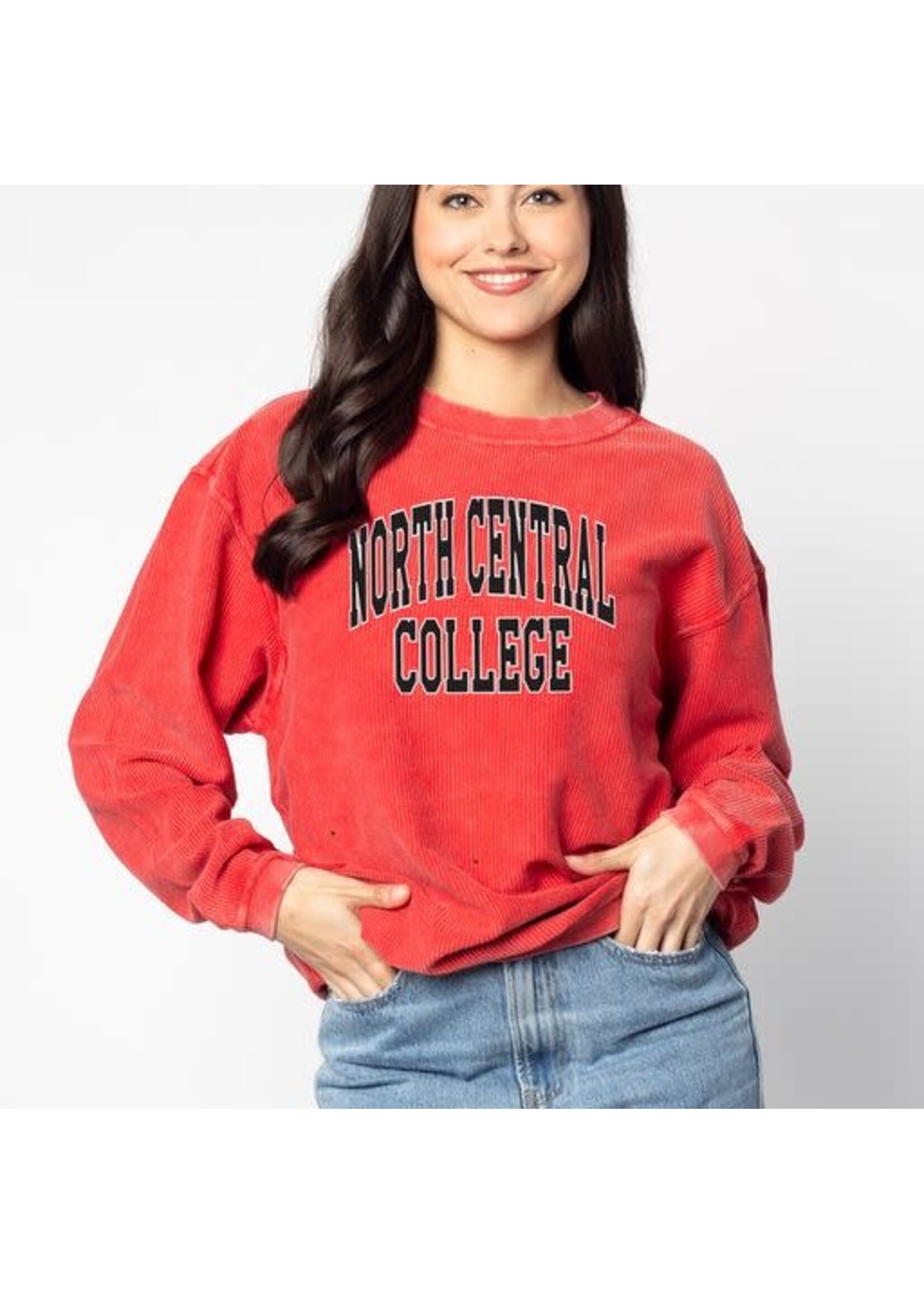 Chicka-d Chicka-d Corded Crew Red