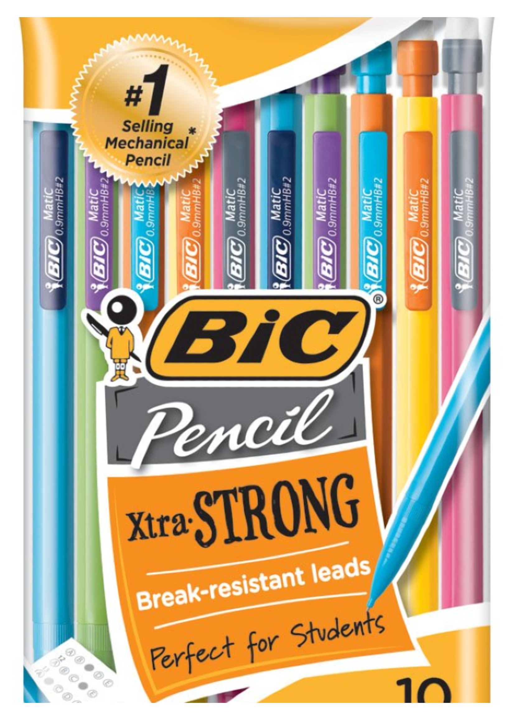 BIC BIC .9mm. Xtra Strong Mechanical Pencil 10pk.