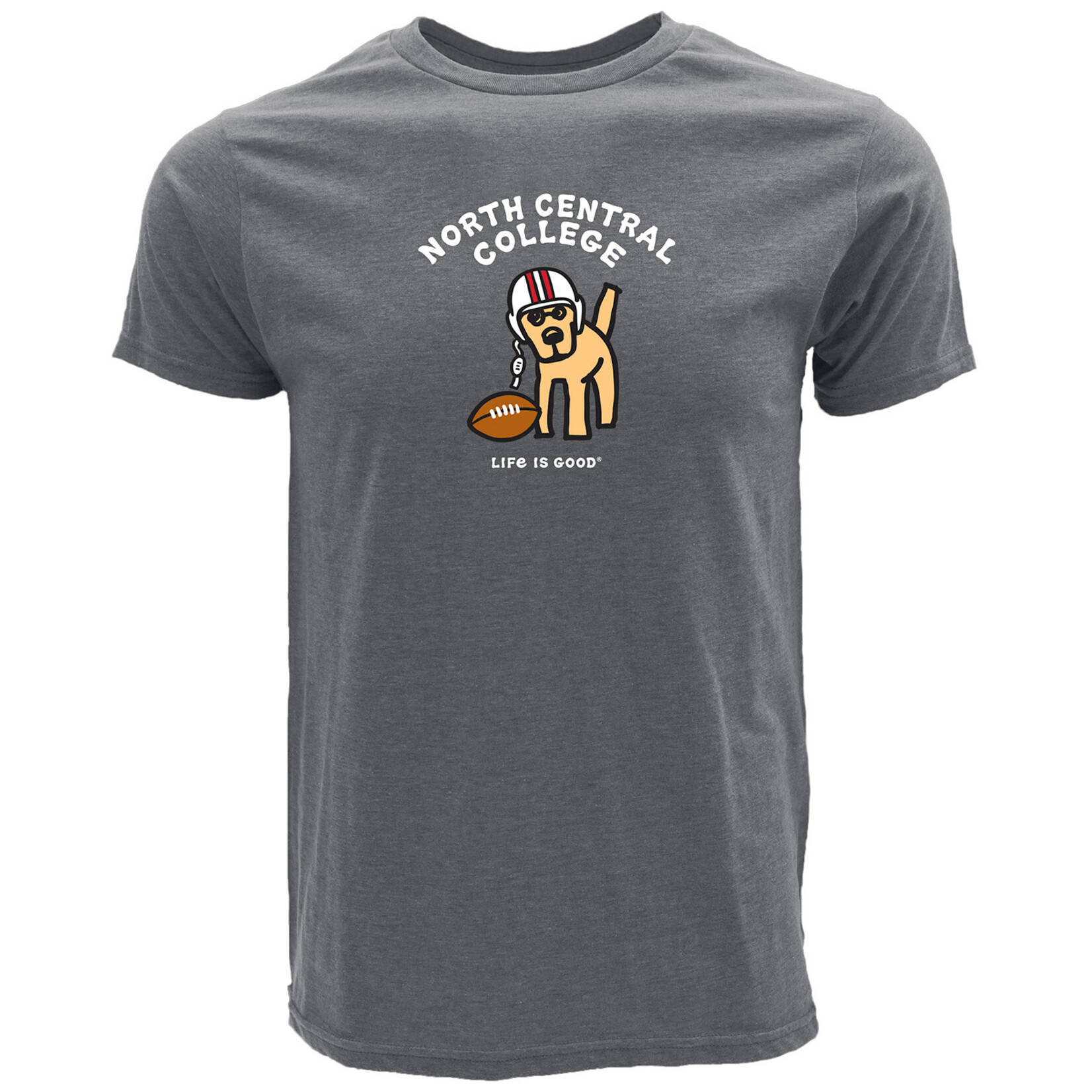 Life is Good Life Is Good (TM) Jake Football Shirt Short Sleeve - Special Blend Tee