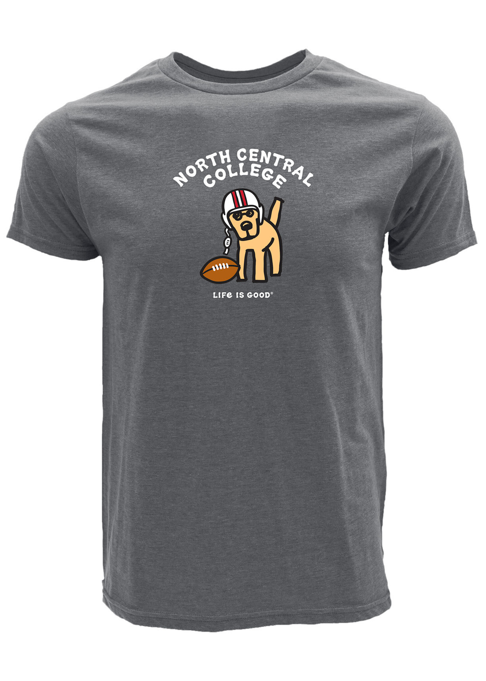 Life is Good Life Is Good (TM) Jake Football Shirt Short Sleeve - Special Blend Tee