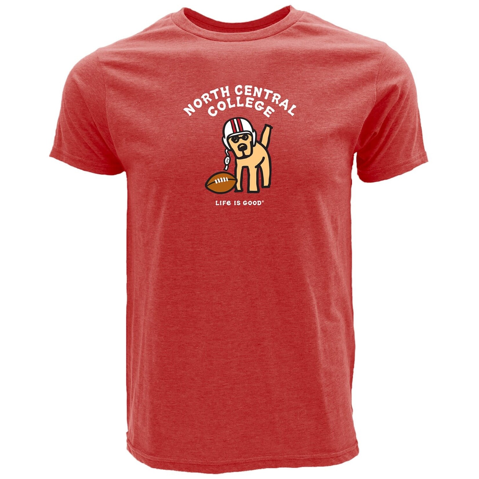 Life is Good Life Is Good (TM) Jake Football Shirt Short Sleeve - Special Blend Tee