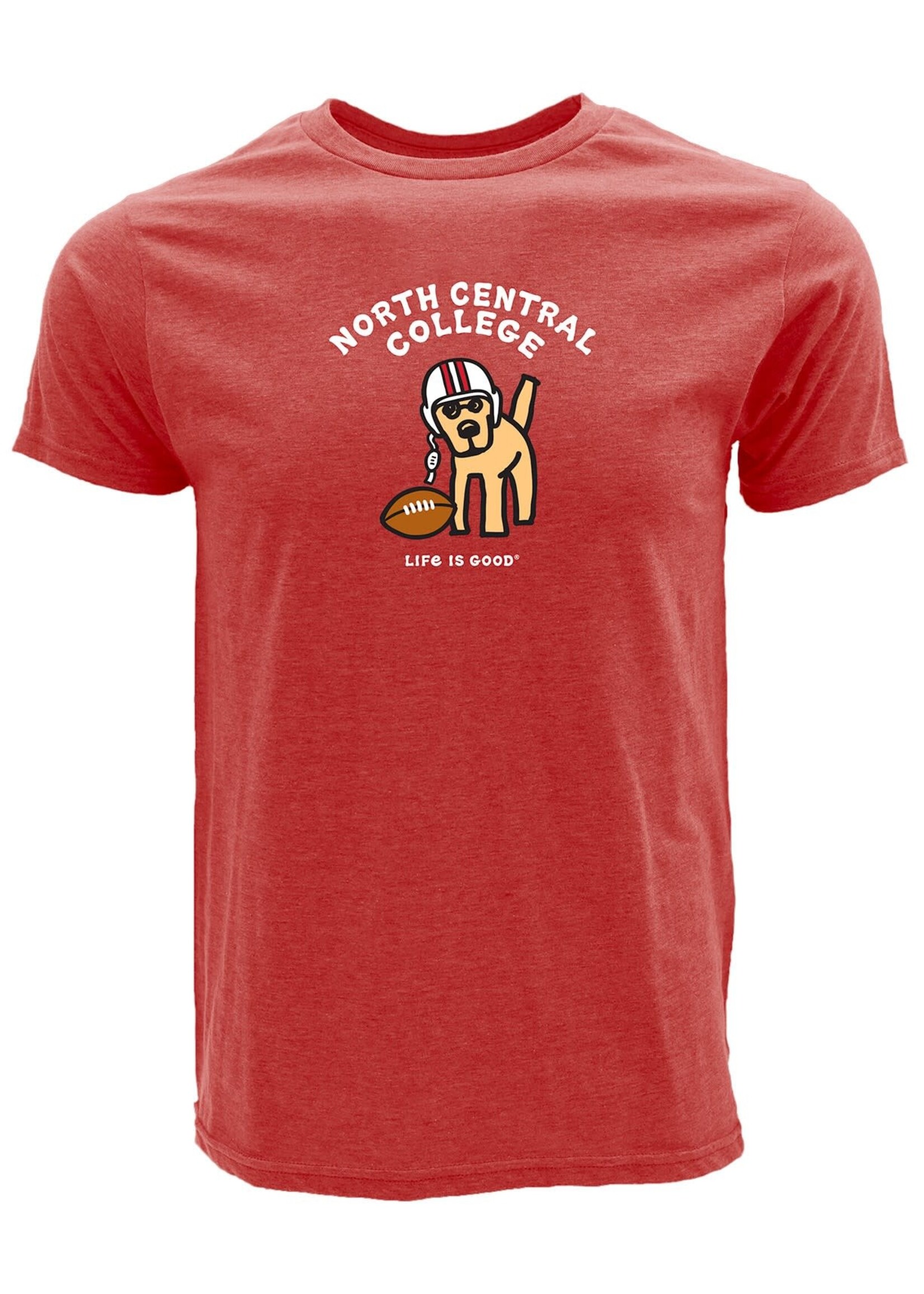 Life is Good Life Is Good (TM) Jake Football Shirt Short Sleeve - Special Blend Tee