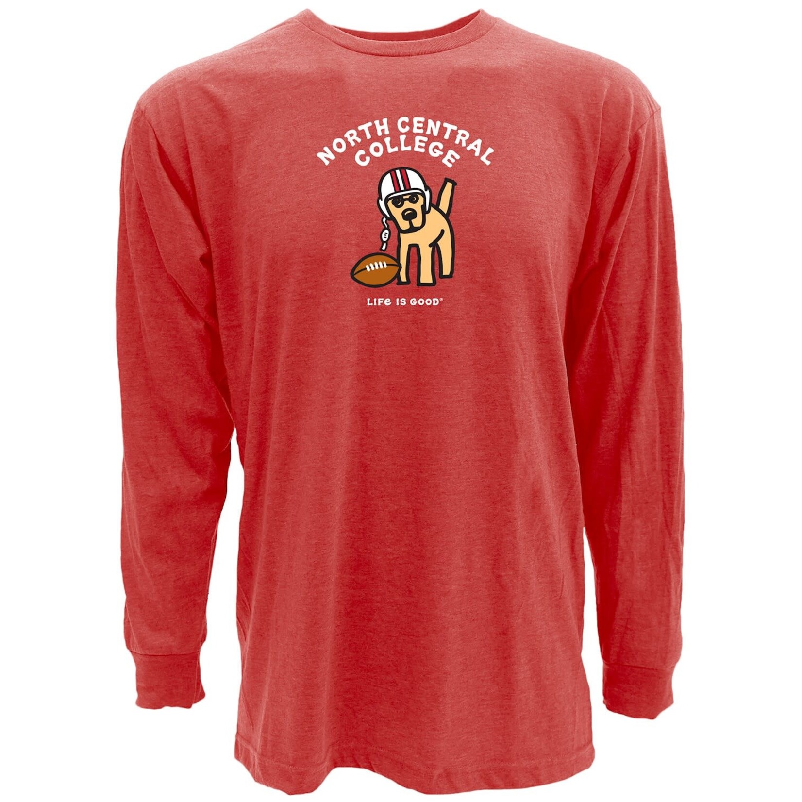 Life is Good Life Is Good (TM) Jake Football Shirt Long Sleeve - Special Blend Tee