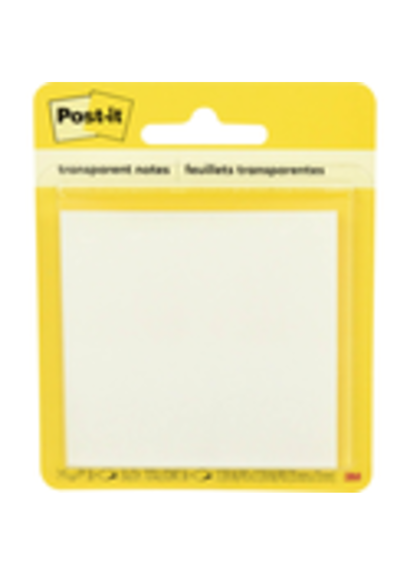 3M Post-It Transparent Notes Clear