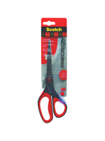 Scotch Scotch Precision Scissors Red/Grey 8in Straight
