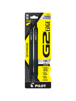 Pilot Pilot G2 Edge Gel Pen Black .7mm 2PK BP Fine