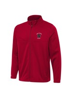 Antigua Antigua Links 2  4" logo Golf Jacket - Dk Red